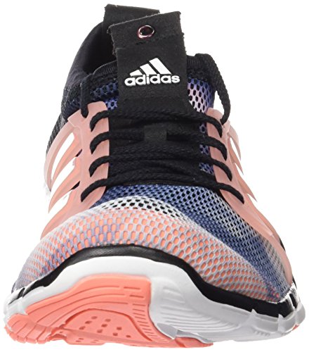 adidas Core Grace, Zapatillas de Running Mujer, Negro/Blanco/Rojo (Negbas/Ftwbla/Brisol), 40 2/3