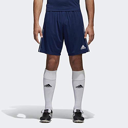 adidas CORE18 TR SHO Sport Shorts, Hombre, Dark Blue/White, 3XL