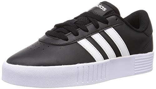 adidas Court Bold, Zapatillas de Deporte Mujer, NEGBÁS/FTWBLA/NEGBÁS, 38 EU