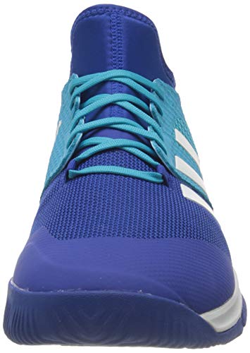 adidas Court Team Bounce M, Zapatillas Hombre, AZUREA/FTWBLA/VERSEN, 40 2/3 EU