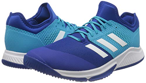 adidas Court Team Bounce M, Zapatillas Hombre, AZUREA/FTWBLA/VERSEN, 40 2/3 EU