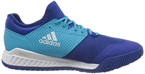 adidas Court Team Bounce M, Zapatillas Hombre, AZUREA/FTWBLA/VERSEN, 40 2/3 EU