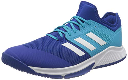 adidas Court Team Bounce M, Zapatillas Hombre, AZUREA/FTWBLA/VERSEN, 40 2/3 EU
