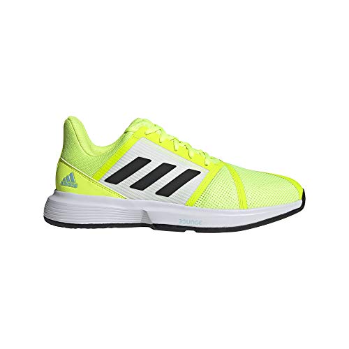 adidas CourtJam Bounce M, Zapatillas de Tenis Hombre, Amasol/NEGBÁS/CELBRU, 42 2/3 EU