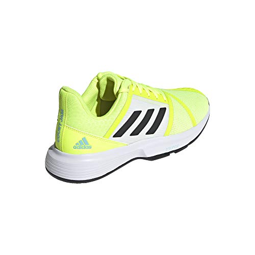 adidas CourtJam Bounce M, Zapatillas de Tenis Hombre, Amasol/NEGBÁS/CELBRU, 42 2/3 EU