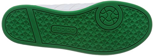 Adidas Courtset, Zapatillas Bajas Hombre, Ftwwht/Ftwwht/Green, 46