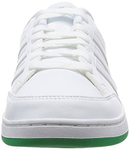 Adidas Courtset, Zapatillas Bajas Hombre, Ftwwht/Ftwwht/Green, 46