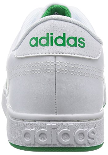 Adidas Courtset, Zapatillas Bajas Hombre, Ftwwht/Ftwwht/Green, 46