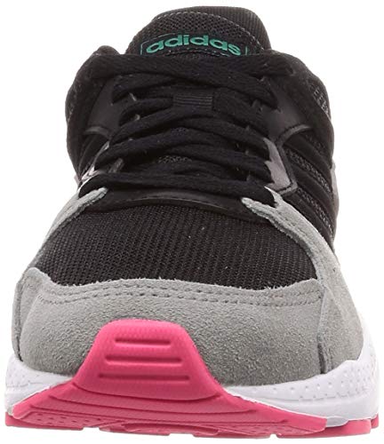 Adidas Crazychaos, Zapatillas para Correr Mujer, núcleo Negro/núcleo Negro/Real Pink S18, 35 EU