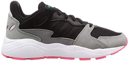 Adidas Crazychaos, Zapatillas para Correr Mujer, núcleo Negro/núcleo Negro/Real Pink S18, 35 EU