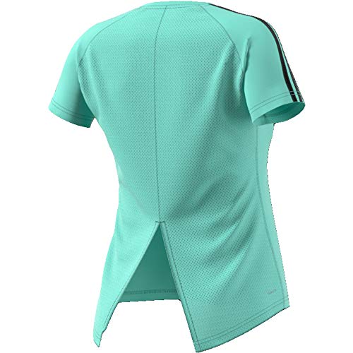 adidas D2m 3s tee T-Shirt (Short Sleeve), Mujer, Clear Mint, S 40-42