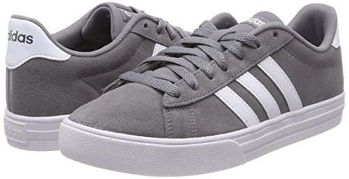 Adidas Daily 2.0, Zapatillas Hombre, Gris (Grey/Footwear White/Footwear White 0), 42 EU