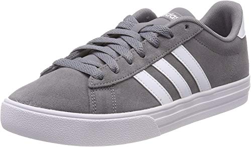 Adidas Daily 2.0, Zapatillas Hombre, Gris (Grey/Footwear White/Footwear White 0), 43 1/3 EU
