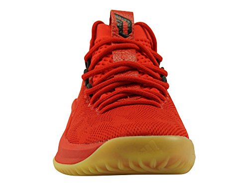 adidas Dame 4, Zapatos de Baloncesto Hombre, Rojo (Scarle/Hirere/Cblack Scarle/Hirere/Cblack), 48 2/3 EU
