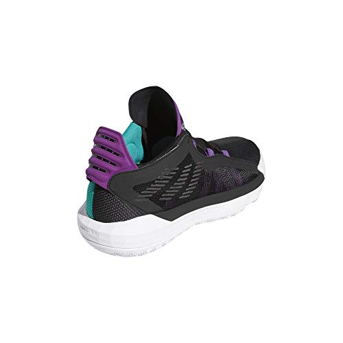 adidas Dame 6, Zapatillas Unisex Adulto, FTWR White/Scarlet/Core Black, 41 1/3 EU