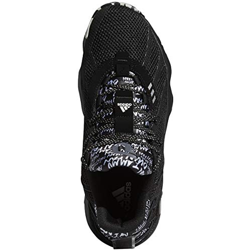 Adidas Dame 7 Black/Silvermet Basketball Shoes 8