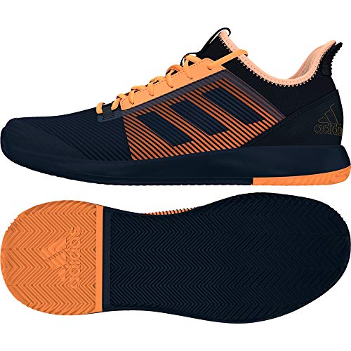 Adidas Defiant Bounce 2 M, Zapatillas de Tenis Hombre, Multicolor (Negbás/Negbás/Narfla 000), 44 2/3 EU