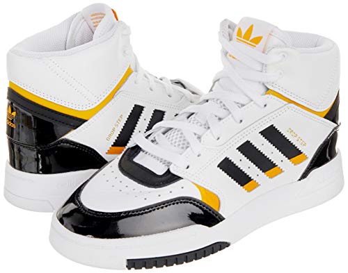 adidas Drop Step W, Zapatillas Mujer, Multicolor (FTWR White/Core Black/Collegiate Gold Ee5228), 37 1/3 EU