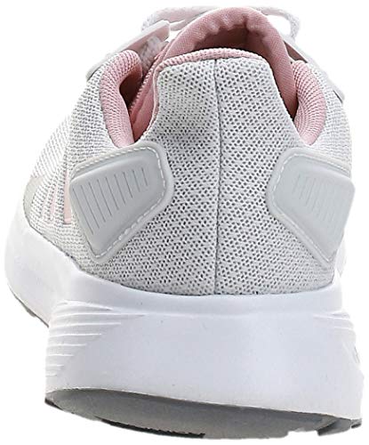 adidas Duramo 9, Zapatillas de Carretera Mujer, Dash Grey Pink Spirit Footwear White, 38 2/3 EU