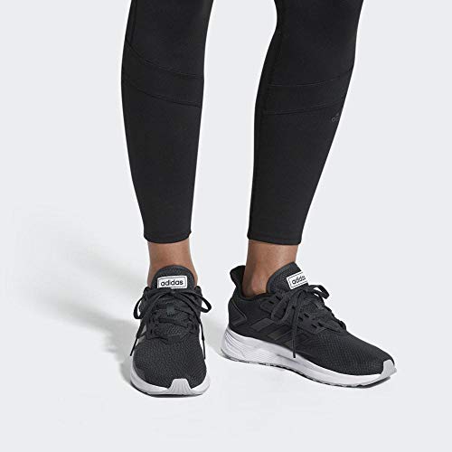 adidas DURAMO 9 Zapatillas de Entrenamiento Mujer, Gris (Carbon/Core Black/Grey 0), 36 EU