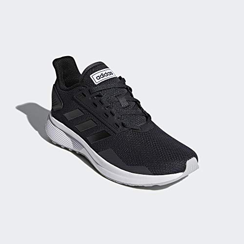 adidas Duramo 9, Zapatillas de Entrenamiento Mujer, Gris (Carbon/Core Black/Grey 0), 43 1/3 EU