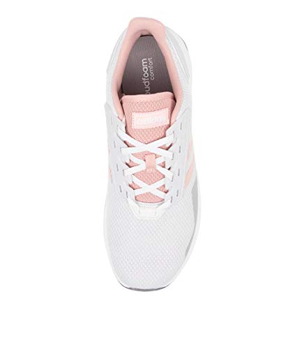 Adidas Duramo 9, Zapatillas Mujer, Gris (Dash Grey/Pink Spirit/Footwear White), 41 1/3 EU