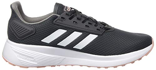 adidas Duramo 9, Zapatillas Mujer, Gris (Grey Six/FTWR White/Pink Spirit), 40 EU