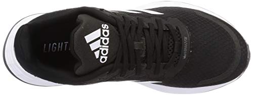 adidas Duramo SL, Sneaker Mujer, Core Black/Footwear White/Grey, 40 EU