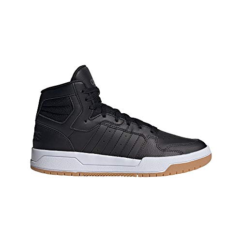 adidas ENTRAP Mid, Zapatillas de Baloncesto Hombre, NEGBÁS/NEGBÁS/GUM3, 41 1/3 EU