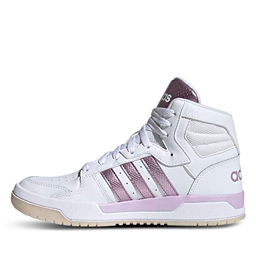 adidas ENTRAP Mid, Zapatillas Mujer, FTWBLA/CERMET/MATPUR, 43 1/3 EU