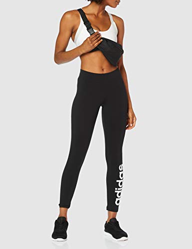 adidas Essential Linear Medias, Mujer, Negro/Blanco, XS