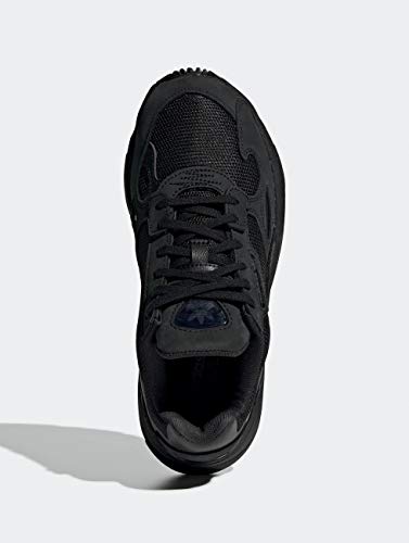 adidas Falcon W, Sneaker Mujer, Core Black/Core Black/Grey, 40 EU