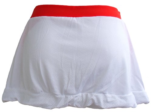 adidas - Falda de pádel para Mujer, tamaño S, Color Blanco/Core Energy