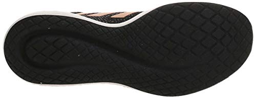 adidas Fluidflow, Zapatillas para Correr Mujer, Core Black Tactile Gold Met F17 Grey Six, 40 EU