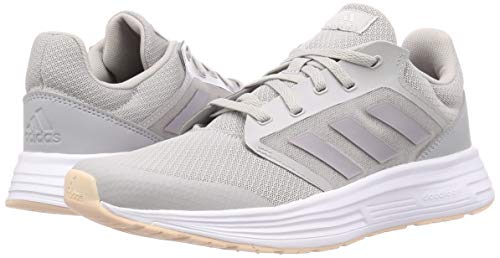 Adidas Galaxy 5, Zapatillas de Correr Mujer, Gris (Grey/Glory Grey/Pink Tint), 38 2/3 EU