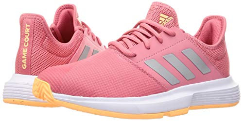 adidas GameCourt W, Zapatillas de Tenis Mujer, ROSBRU/Plamet/FTWBLA, 36 EU
