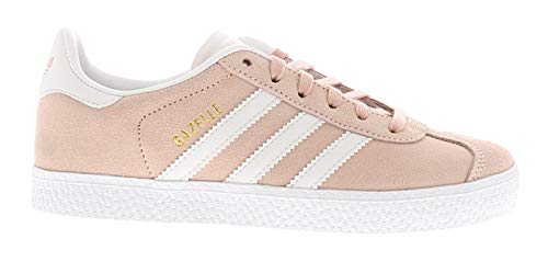 adidas Gazelle C, Zapatillas de Gimnasia Unisex Niños, Rosa (Icey Pink F17/Ftwr White/Gold Met), 28.5 EU