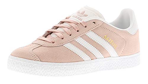 adidas Gazelle C, Zapatillas de Gimnasia Unisex Niños, Rosa (Icey Pink F17/Ftwr White/Gold Met), 28.5 EU