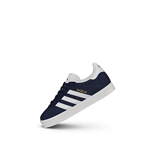 adidas Gazelle C, Zapatillas Unisex Niños, Azul (Collegiate Navy/Footwear White/Footwear White 0), 35 EU