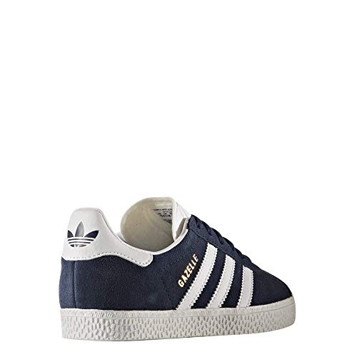adidas Gazelle C, Zapatillas Unisex Niños, Azul (Collegiate Navy/Footwear White/Footwear White 0), 35 EU