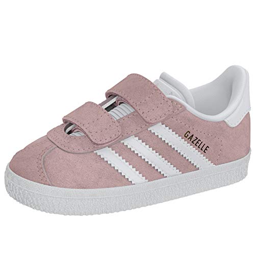 Adidas Gazelle CF I, Zapatillas Unisex niños, Rosa (Ice Pink/Footwear White/Footwear White 0), 23 EU