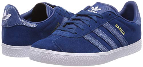 adidas Gazelle J, Zapatillas de Gimnasia Unisex Adulto, Azul (Legend Marine/Legend Marine/FTWR White Legend Marine/Legend Marine/FTWR White), 38 2/3 EU