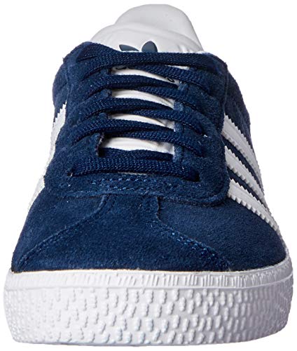 adidas Gazelle J, Zapatillas Unisex Adulto, Azul (Collegiate Navy/Footwear White/Footwear White 0), 37 1/3 EU