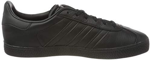adidas Gazelle J, Zapatillas Unisex Adulto, Negro (Core Black/Core Black/Core Black 0), 37 1/3 EU