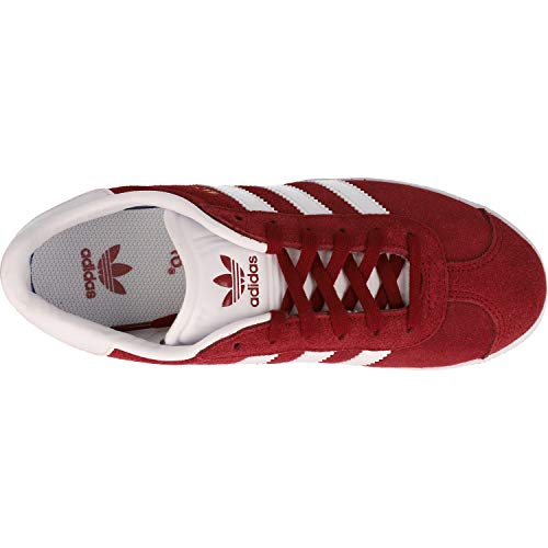 adidas Gazelle J, Zapatillas Unisex Adulto, Rojo (Red Cq2874), 37 1/3 EU