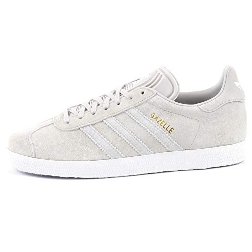 Adidas Gazelle W, Zapatillas de Deporte Mujer, Gris (Griuno/Ftwbla/Gridos 000), 36 2/3 EU