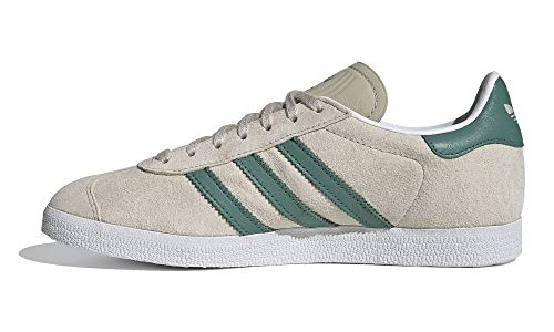 Adidas Gazelle W, Zapatillas de Deporte Mujer, Marrón (Clear Brown/Future Hydro F10/Ftwr White), 40 2/3 EU