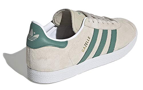 Adidas Gazelle W, Zapatillas de Deporte Mujer, Marrón (Clear Brown/Future Hydro F10/Ftwr White), 40 2/3 EU