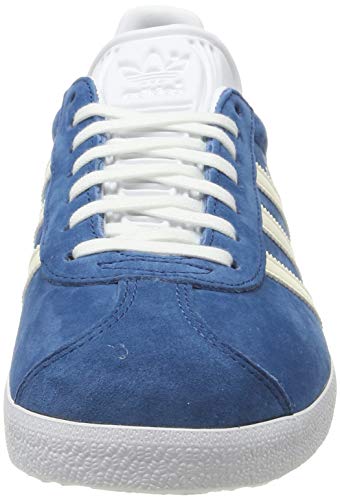 adidas Gazelle W, Zapatillas de Gimnasia Mujer, Azul (Legend Marine/Ecru Tint S18/Ftwr White Legend Marine/Ecru Tint S18/Ftwr White), 44 EU