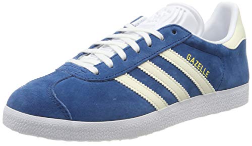 adidas Gazelle W, Zapatillas de Gimnasia Mujer, Azul (Legend Marine/Ecru Tint S18/Ftwr White Legend Marine/Ecru Tint S18/Ftwr White), 44 EU